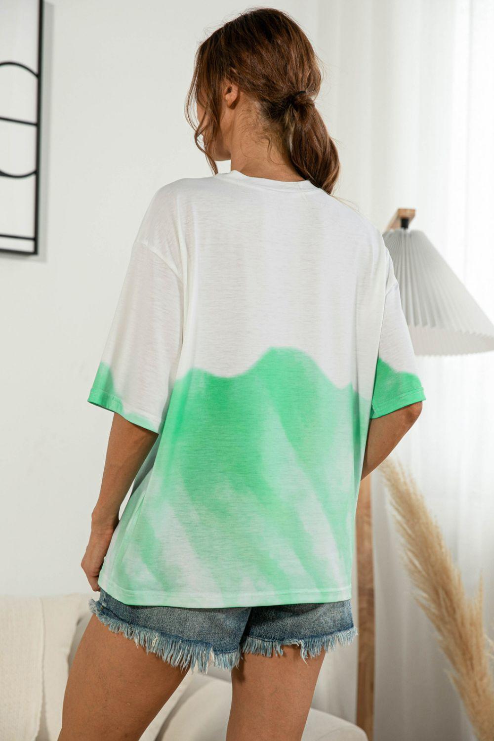 Authentic Self Short Sleeve Tie Dye T Shirt - MXSTUDIO.COM