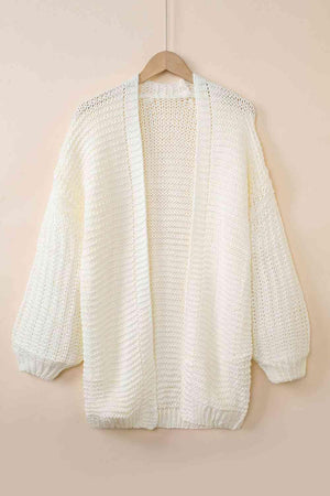 Autumn Charisma Longline Cable Knit Cardigan - MXSTUDIO.COM