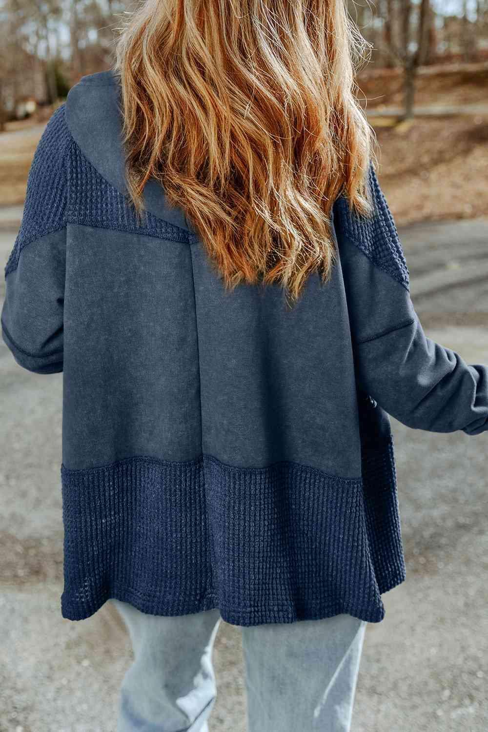 Autumn Favorite Zip Up Hooded Jacket - MXSTUDIO.COM