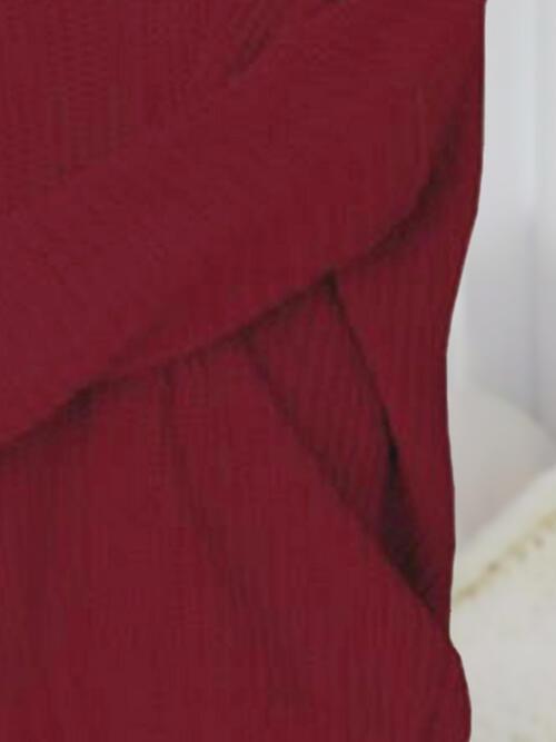 Autumn Lounge Long Sleeve Mini Sweater Dress-MXSTUDIO.COM