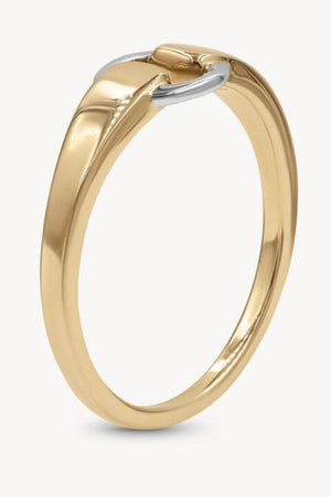 Awe-Inspiring 18K Gold-Plated 925 Sterling Silver Ring-MXSTUDIO.COM