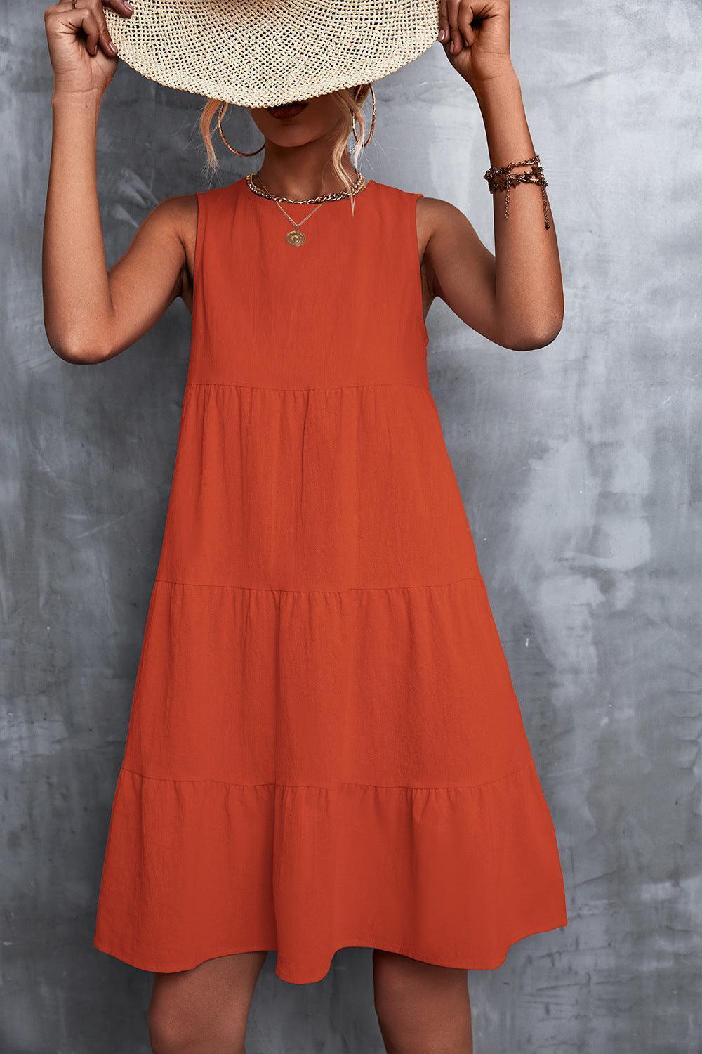 Balmy Days Getup Sleeveless Dress - MXSTUDIO.COM