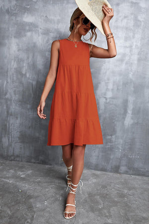 Balmy Days Getup Sleeveless Dress - MXSTUDIO.COM