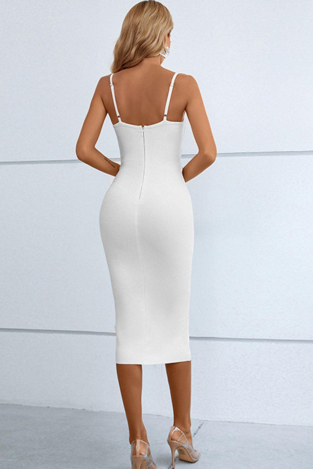 Be Emphasized Cutout Bodycon Dress - MXSTUDIO.COM