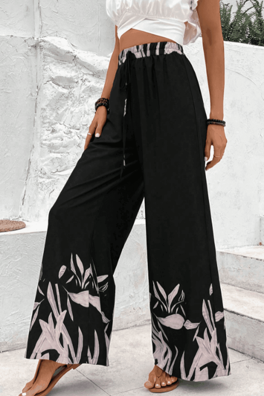 Be Limitless High Waist Black Palazzo Pants - MXSTUDIO.COM