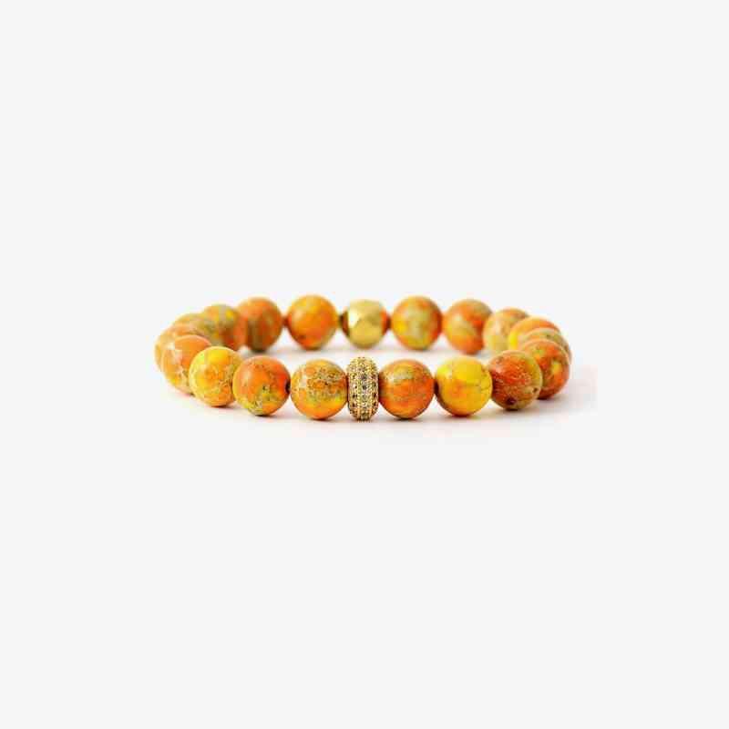 Beaded Bliss Creation Natural Stone Bracelet-MXSTUDIO.COM