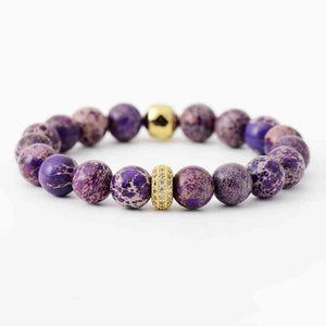 Beaded Bliss Creation Natural Stone Bracelet-MXSTUDIO.COM