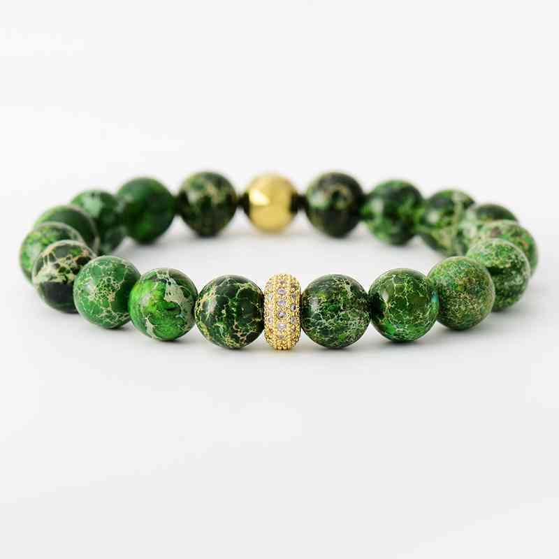 Beaded Bliss Creation Natural Stone Bracelet-MXSTUDIO.COM