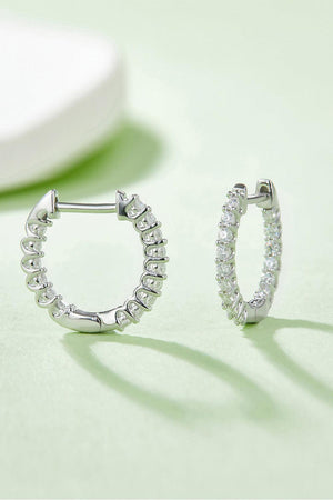 Beautiful Self 925 Sterling Silver Moissanite Earrings - MXSTUDIO.COM