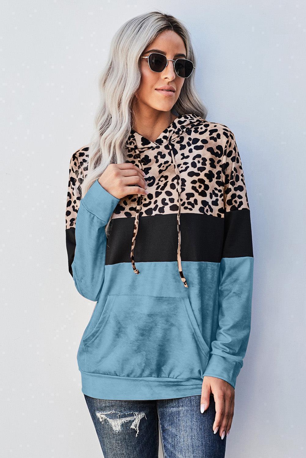 Believe In Yourself Leopard Print Hoodie - MXSTUDIO.COM