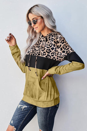 Believe In Yourself Leopard Print Hoodie - MXSTUDIO.COM