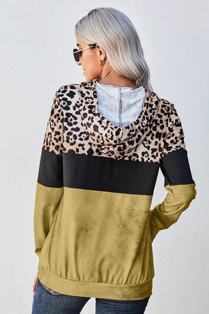 Believe In Yourself Leopard Print Hoodie - MXSTUDIO.COM