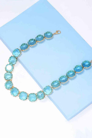 Best For You Zinc Alloy Resin Necklace-MXSTUDIO.COM