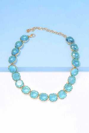 Best For You Zinc Alloy Resin Necklace-MXSTUDIO.COM