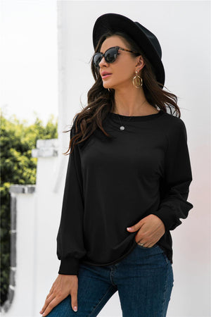 Best Version of You Raglan Sleeve Sweatshirt - MXSTUDIO.COM