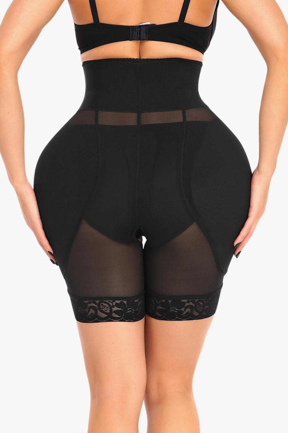 Breathable Lace Trim Hip Lifter Shaping Shorts - MXSTUDIO.COM