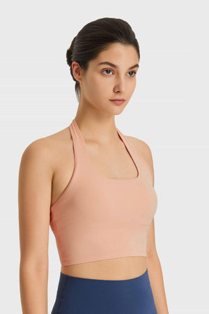 Breathe-Easy Halter Sports Bra - MXSTUDIO.COM