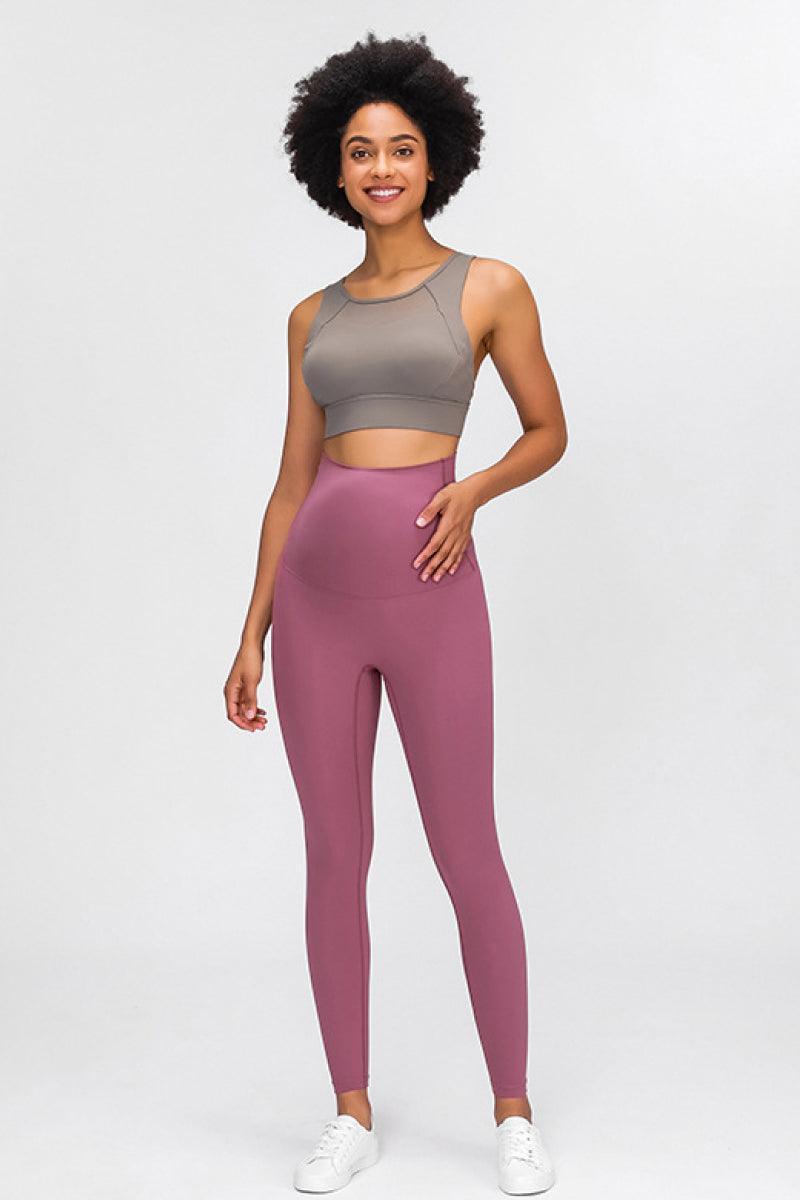 Bump-Cradling Maternity Yoga Pants - MXSTUDIO.COM