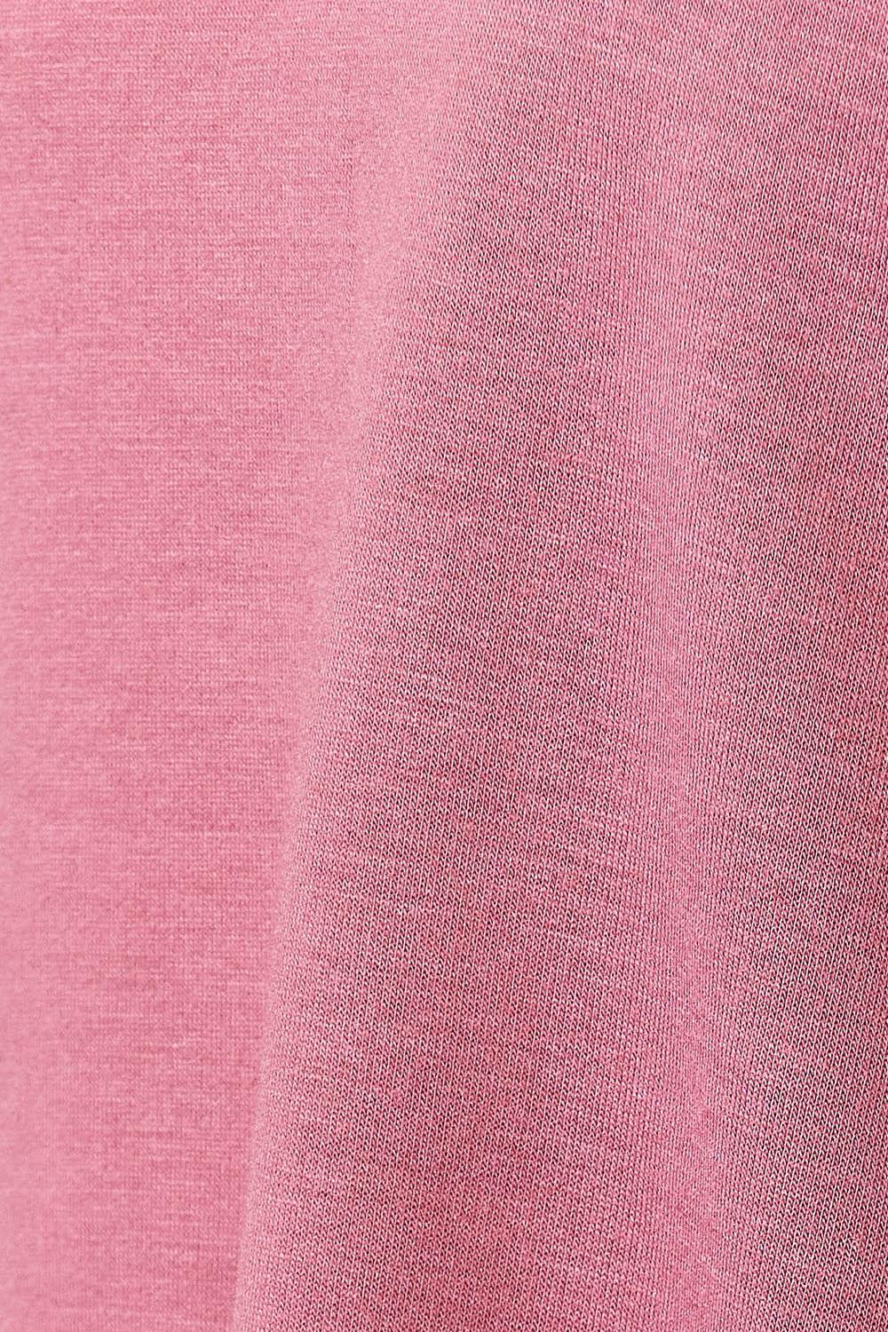 a close up of a pink shirt