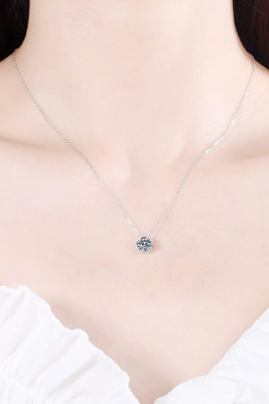 Captivating Jewel 1 Carat Moissanite Necklace - MXSTUDIO.COM