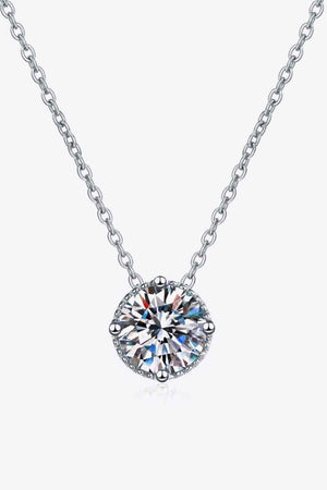 Captivating Jewel 1 Carat Moissanite Necklace - MXSTUDIO.COM