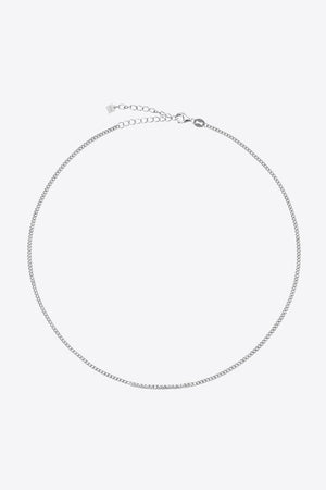 Captivating Visage Sterling Silver Choker Necklace - MXSTUDIO.COM