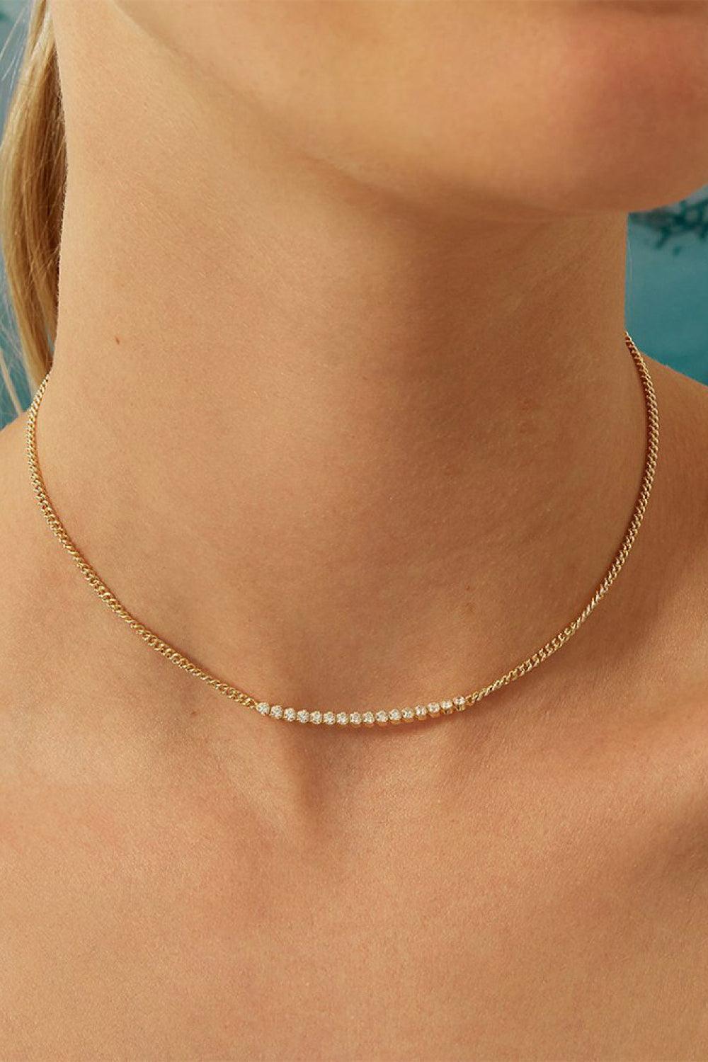 Captivating Visage Sterling Silver Choker Necklace - MXSTUDIO.COM