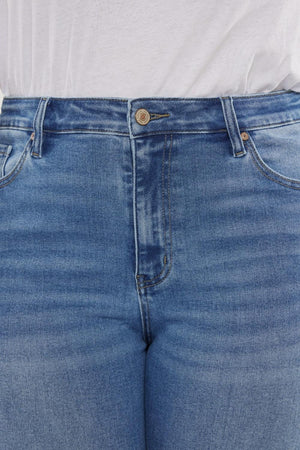 a close up of a person wearing jeans