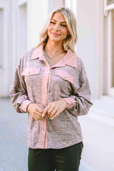 Charming And Comfy Button Down Collared Jacket - MXSTUDIO.COM