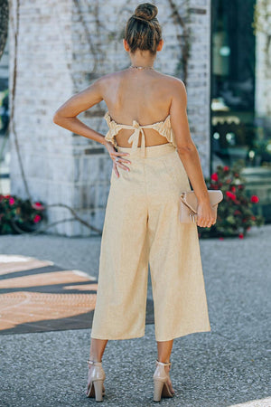 Charming Backless Jumpsuit - MXSTUDIO.COM