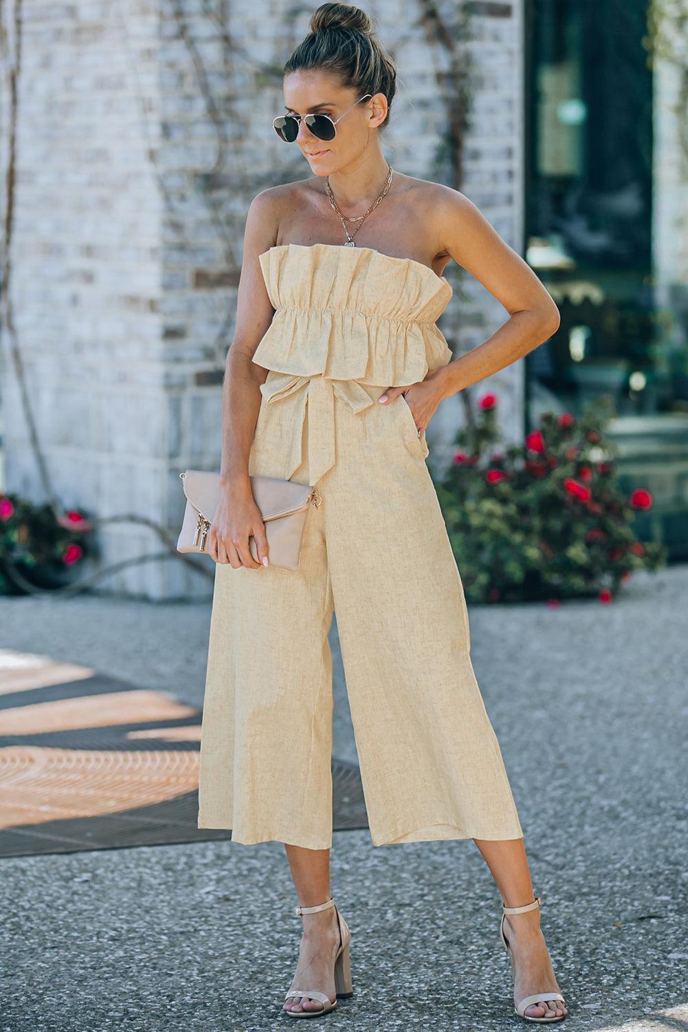 Charming Backless Jumpsuit - MXSTUDIO.COM