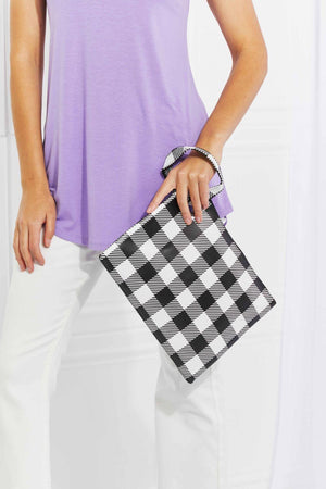 Chic And Convenient Printed Wristlet - MXSTUDIO.COM