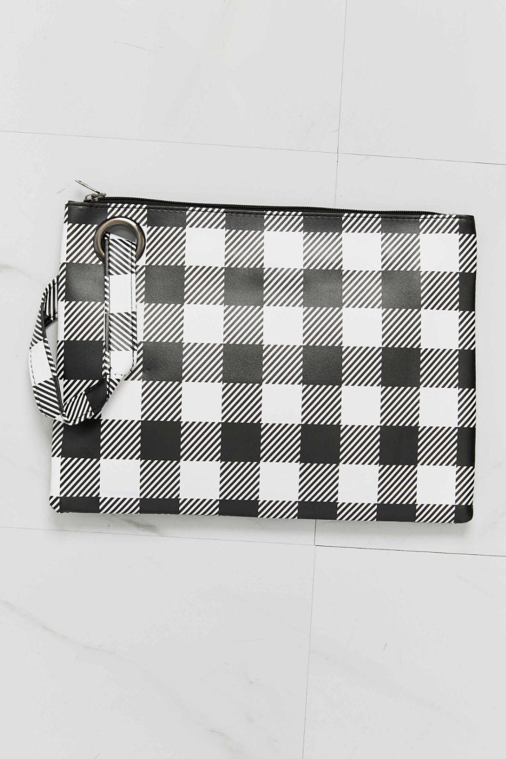 Chic And Convenient Printed Wristlet - MXSTUDIO.COM