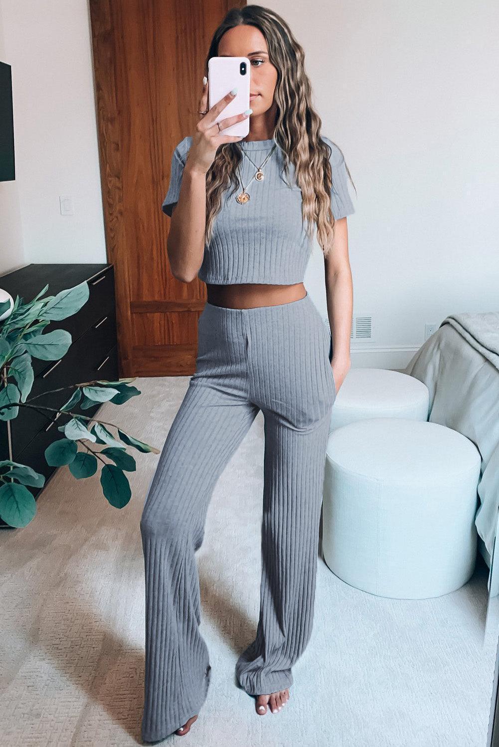 Chic And Womanly Loungewear Set - MXSTUDIO.COM