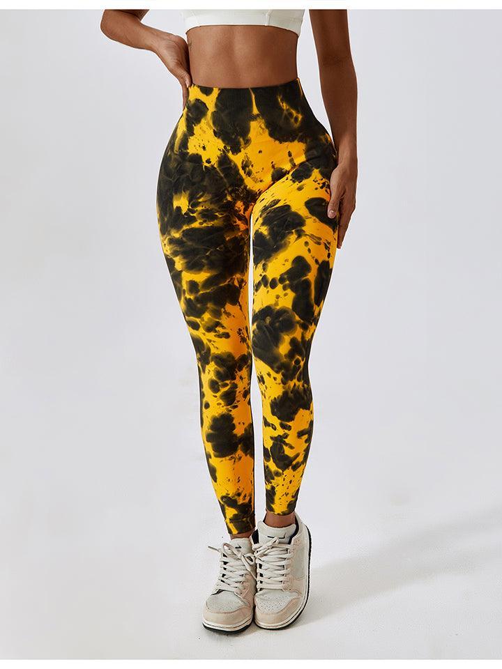 Chic Mover Athletic Tie Dye Leggings - MXSTUDIO.COM