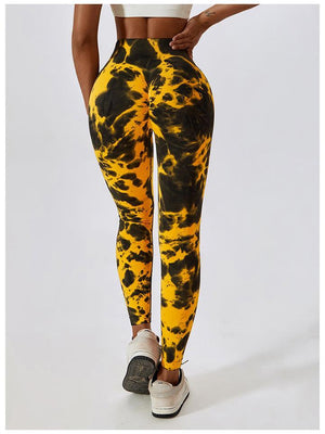 Chic Mover Athletic Tie Dye Leggings - MXSTUDIO.COM