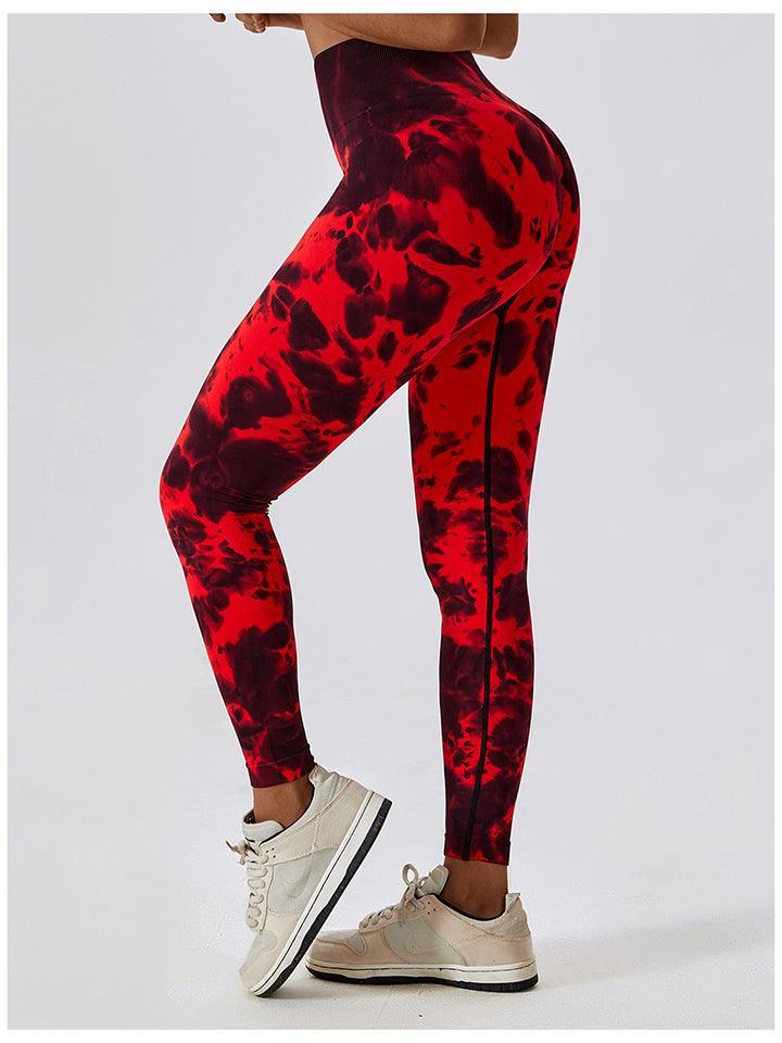 Chic Mover Athletic Tie Dye Leggings - MXSTUDIO.COM