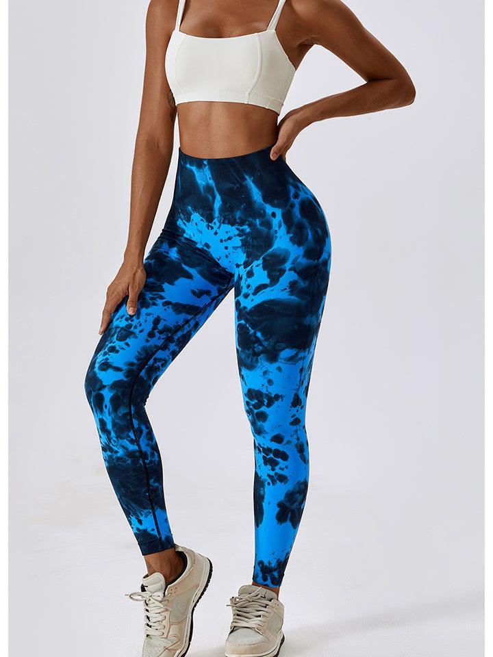 Chic Mover Athletic Tie Dye Leggings - MXSTUDIO.COM