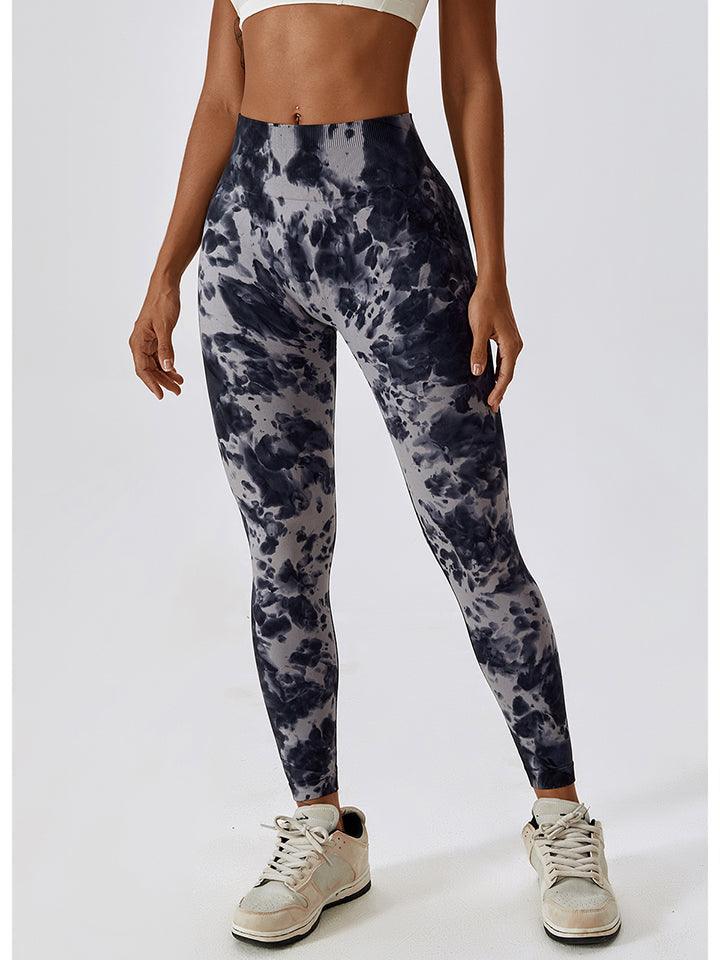 Chic Mover Athletic Tie Dye Leggings - MXSTUDIO.COM