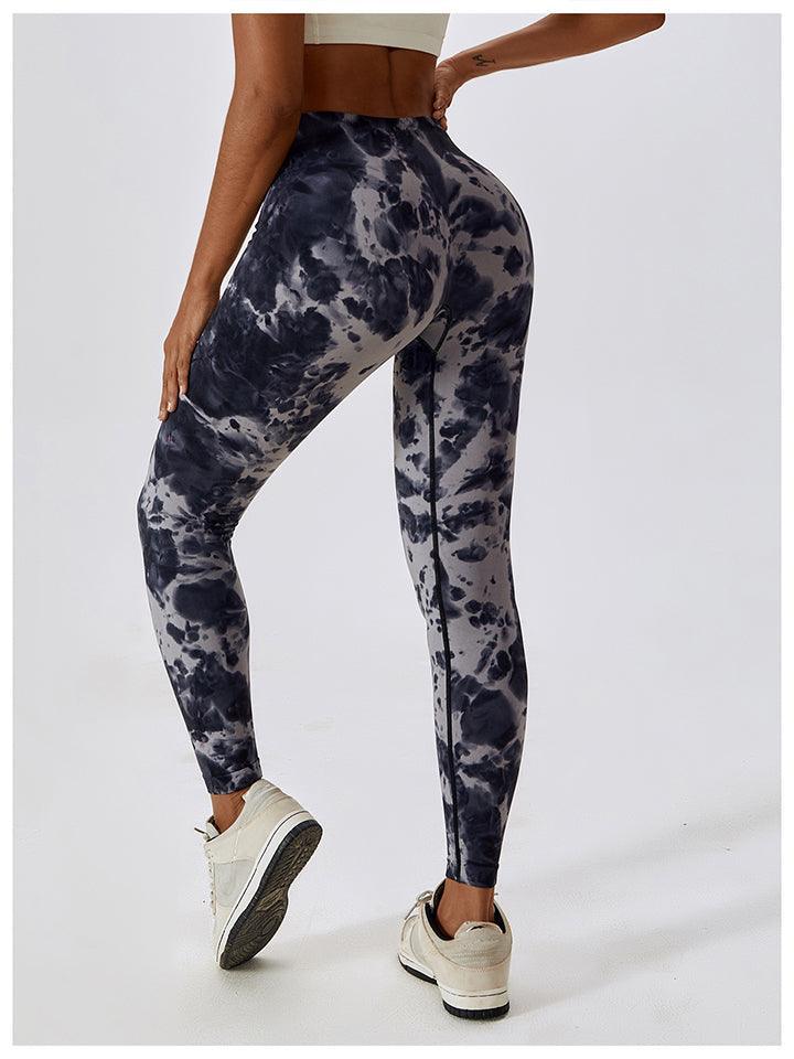 Chic Mover Athletic Tie Dye Leggings - MXSTUDIO.COM