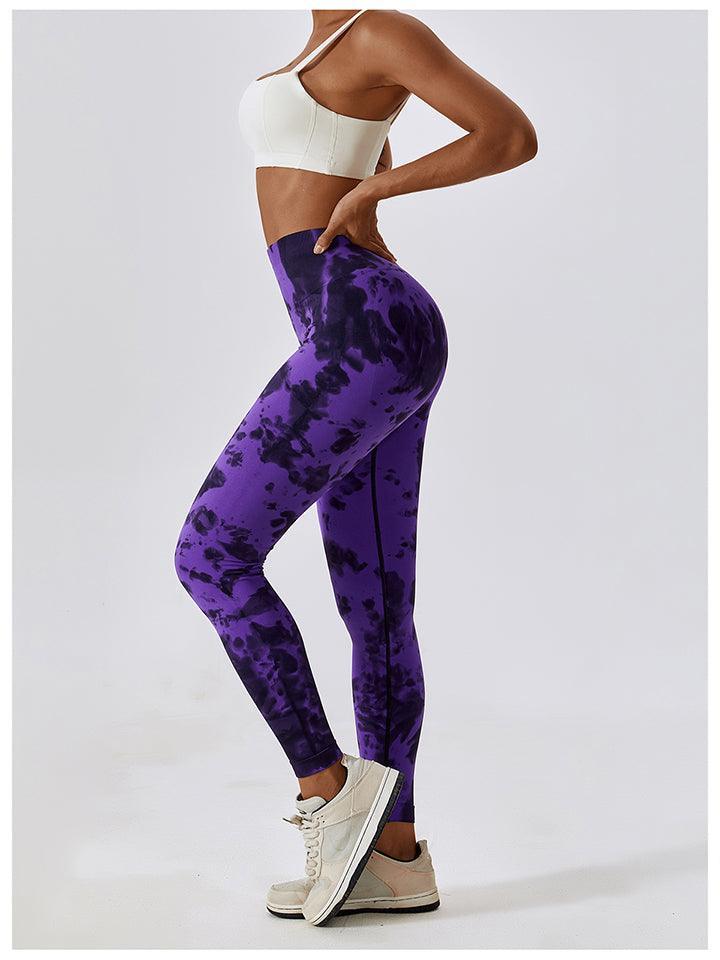 Chic Mover Athletic Tie Dye Leggings - MXSTUDIO.COM