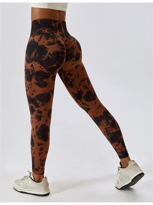 Chic Mover Athletic Tie Dye Leggings - MXSTUDIO.COM