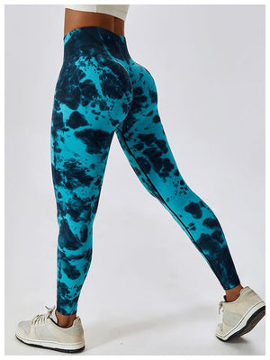 Chic Mover Athletic Tie Dye Leggings - MXSTUDIO.COM