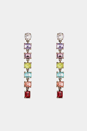 Chic Vibe Resin Geometric Dangle Earrings-MXSTUDIO.COM