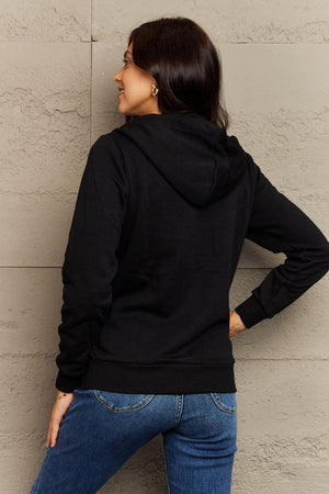 Chilly Days Ensemble Long Sleeve Zip Up Hoodie - MXSTUDIO.COM