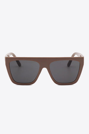 Chocolate Brown Wayfarer Polycarbonate Sunglasses - MXSTUDIO.COM