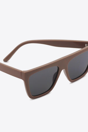 Chocolate Brown Wayfarer Polycarbonate Sunglasses - MXSTUDIO.COM