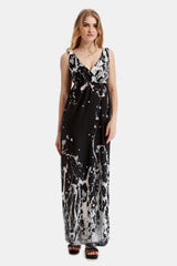 Classic Charm Sleeveless Maxi Dress - MXSTUDIO.COM