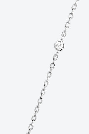 Classy G To K Pendant 925 Sterling Silver Necklace-MXSTUDIO.COM