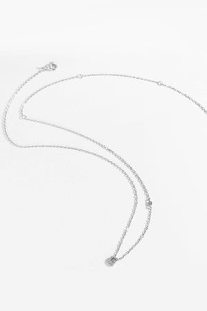 Classy G To K Pendant 925 Sterling Silver Necklace-MXSTUDIO.COM